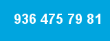 936 475 79 81 936 475 79 81